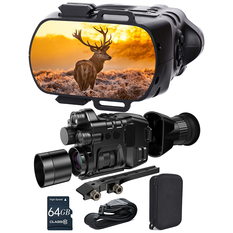 Night Vision Rifle Scope Ir 850Nm - Lunette de Vision nocturne numérique, Zoom