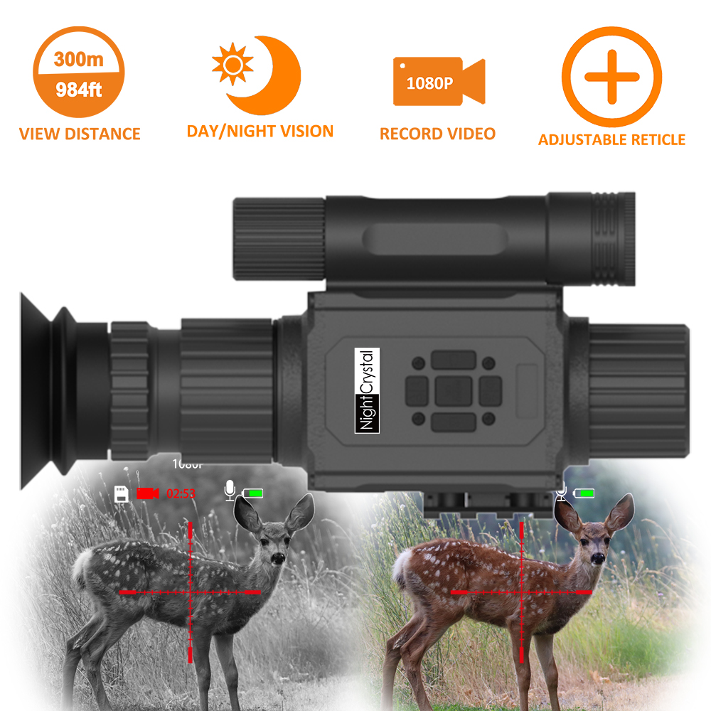 Night Vision Scope 4X Digital - Lunette de vision nocturne numérique Megaorei