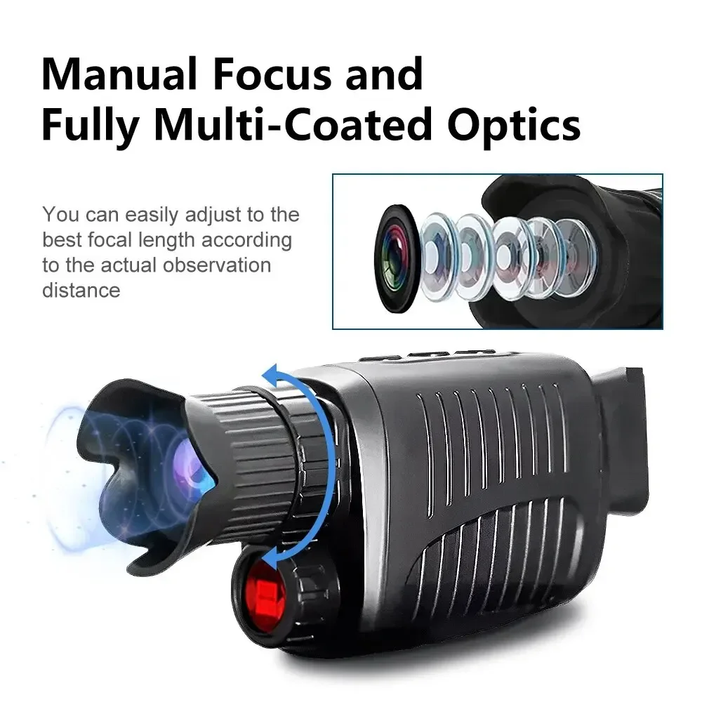 Night Vision Monocular 1080P - Vision nocturne monoculaire HD 1080P avec