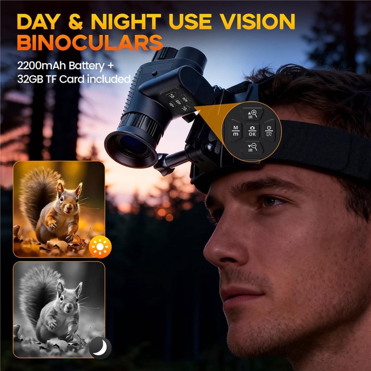 Night Vision Monocular 8X - Joyeuses fêtes – Monoculaire de vision