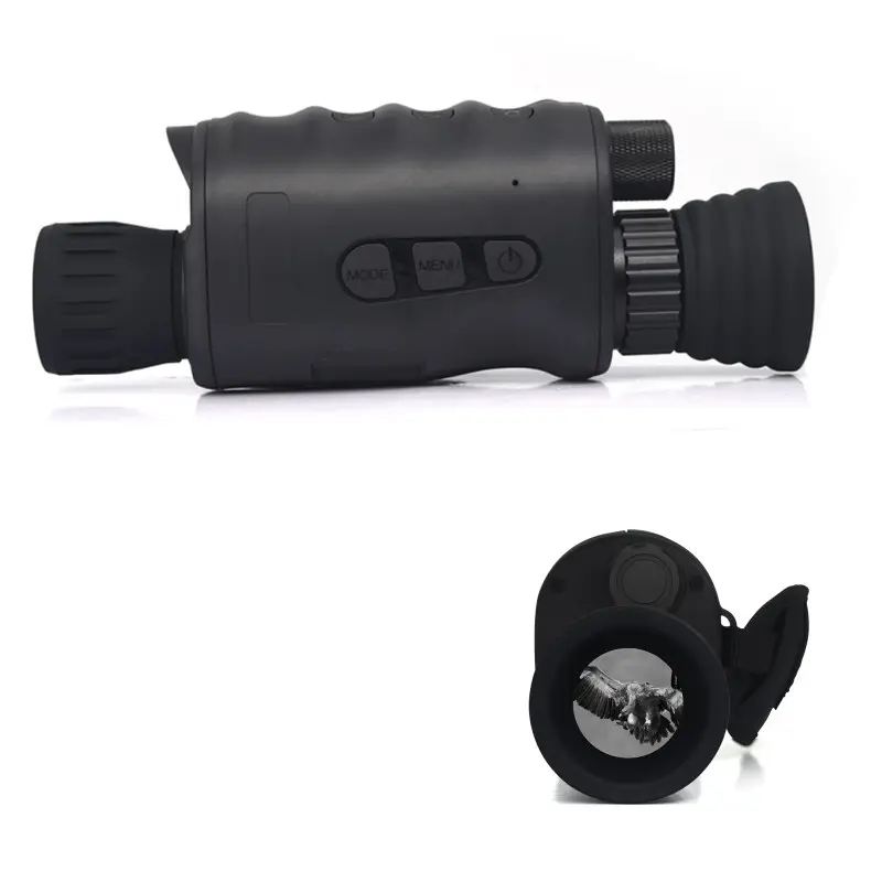 Night Vision Monocular 8X - Nouvelle Batterie au Lithium 2600mAh, Monoculaire