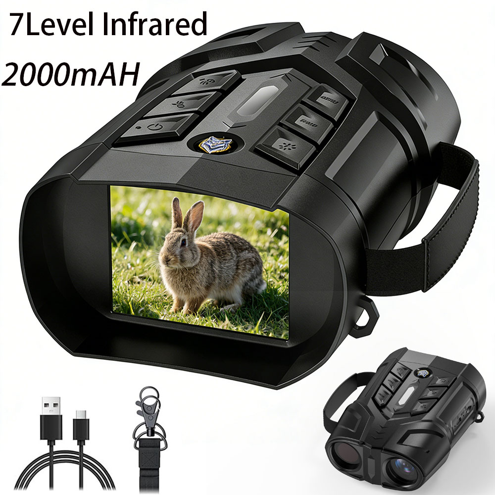 Digital Night Vision Binoculars 4K - Jumelles de vision nocturne d'extérieur avec