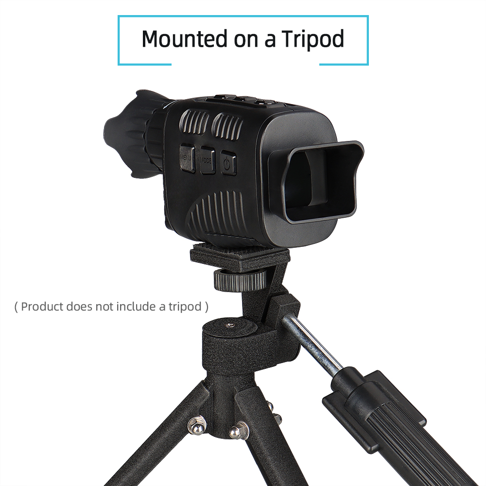 Night Vision Scope 4X Digital - Télescope d'observation de la faune 960P,