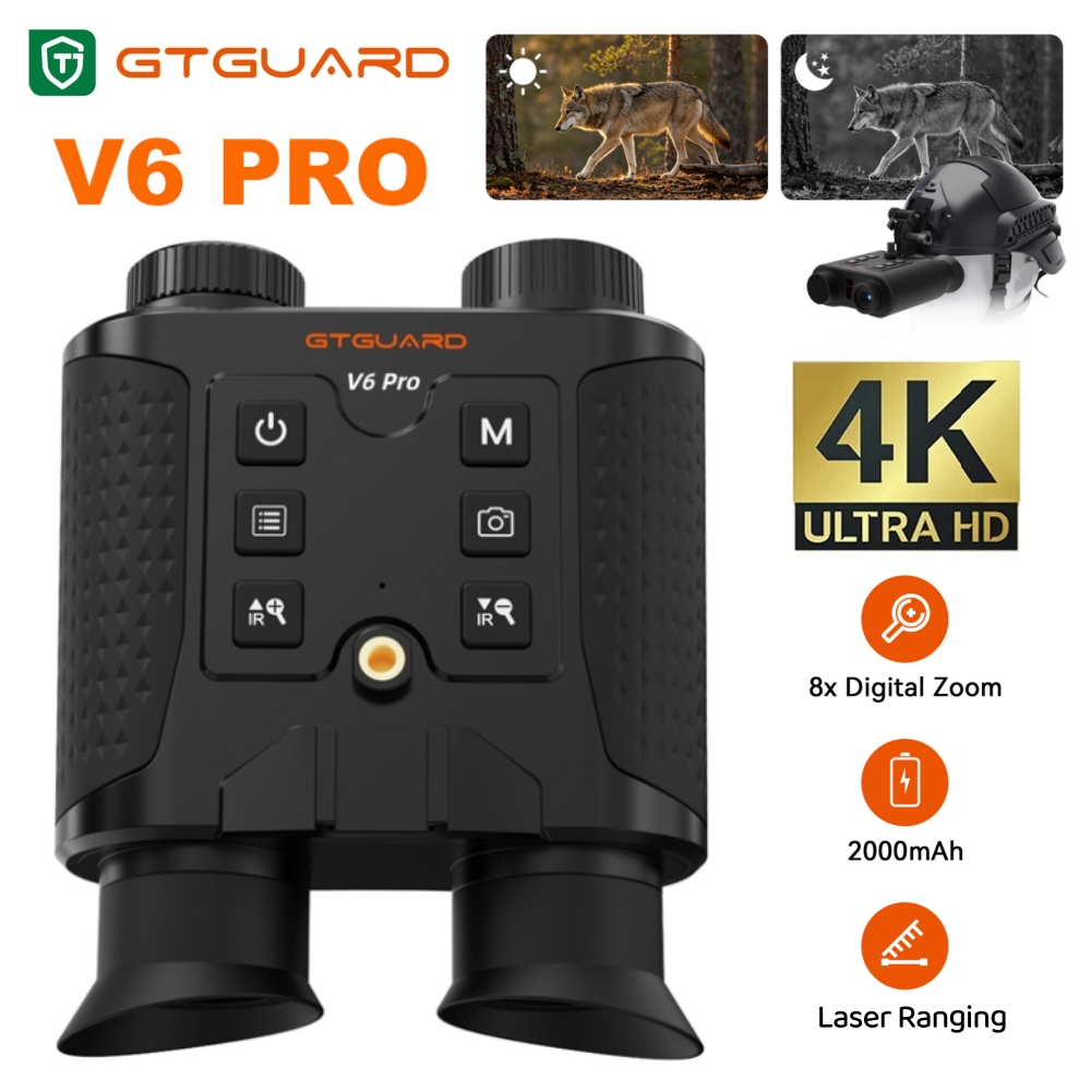 Digital Night Vision Binoculars 4K - Jumelles de vision nocturne 4K avec