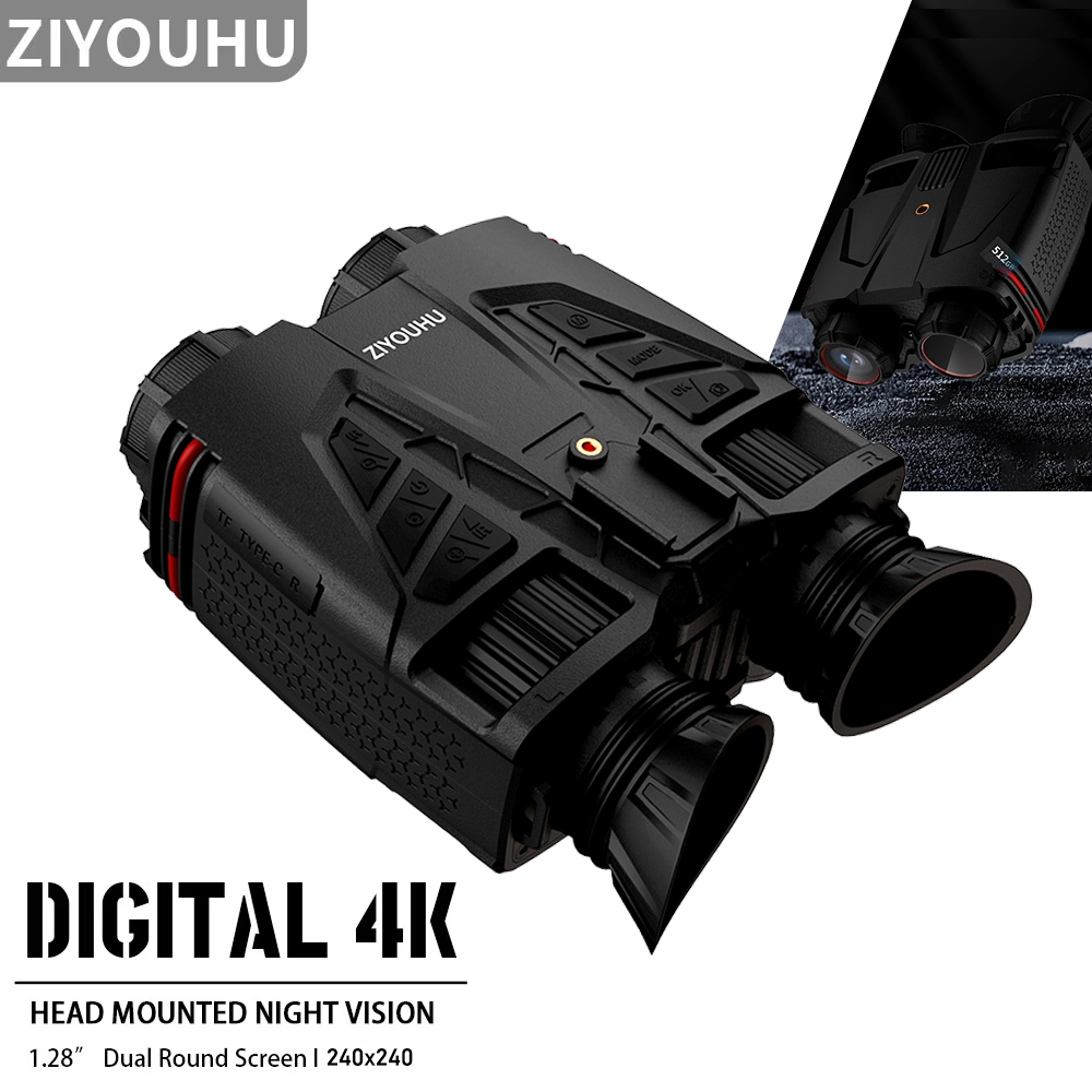 NVC800 4K UHD télescope numéri - Digital Night Vision Binoculars 4K avis et prix