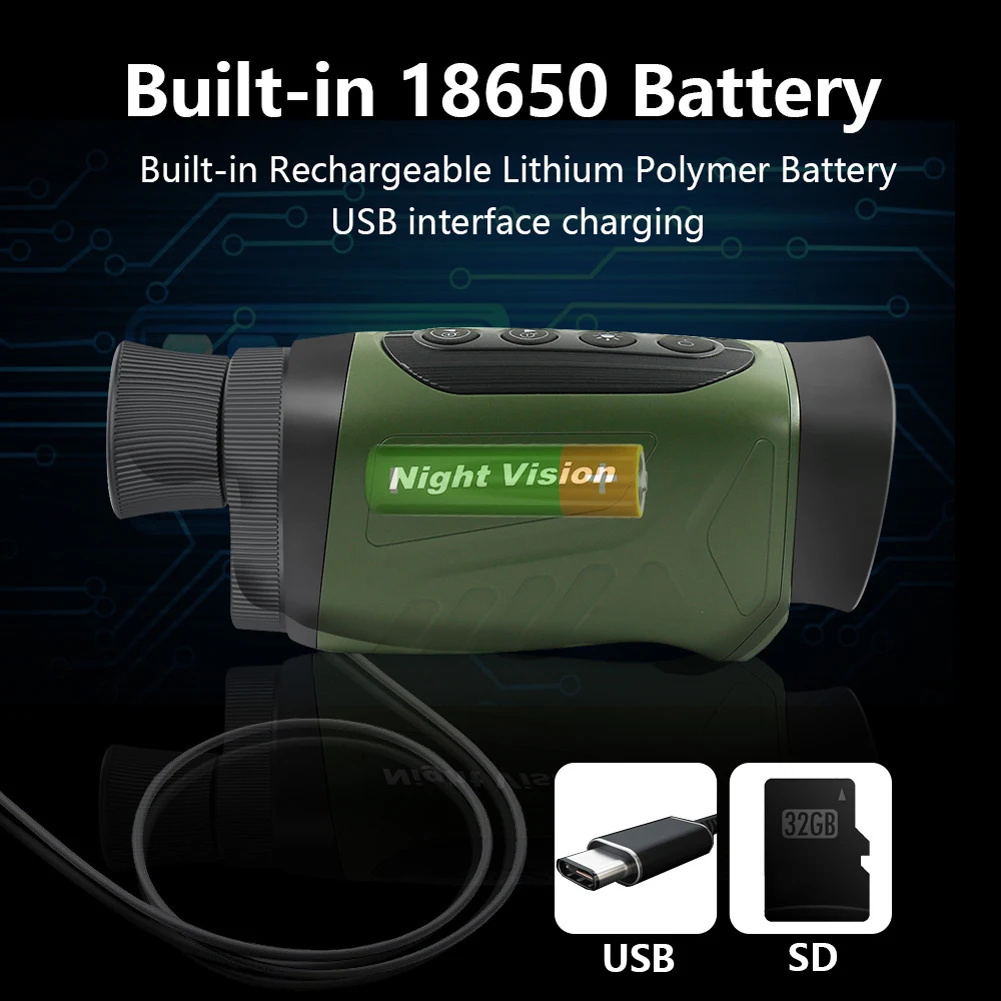 Télescope infrarouge à vision  - Night Vision Monocular 8X avis et prix