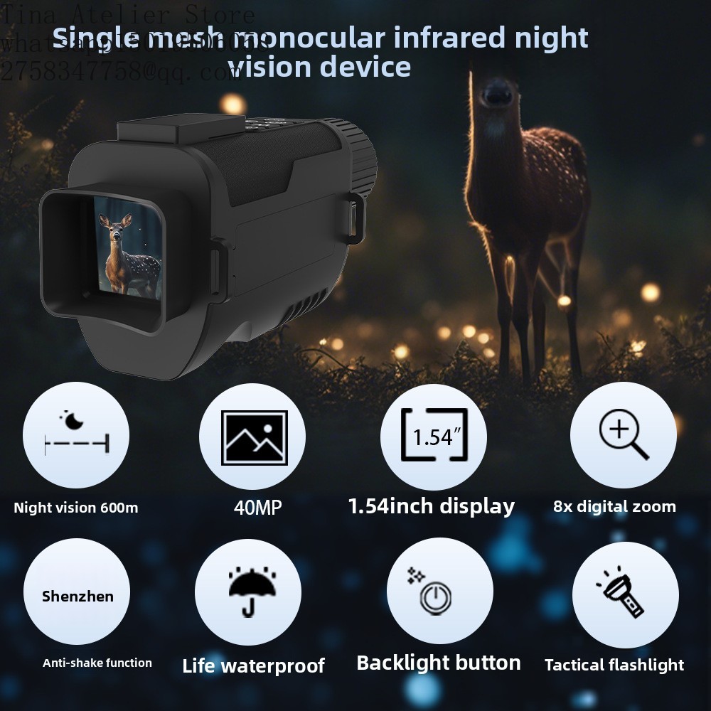 Z9001 Lunette Thermique Monocu - Night Vision Monocular 8X avis et prix