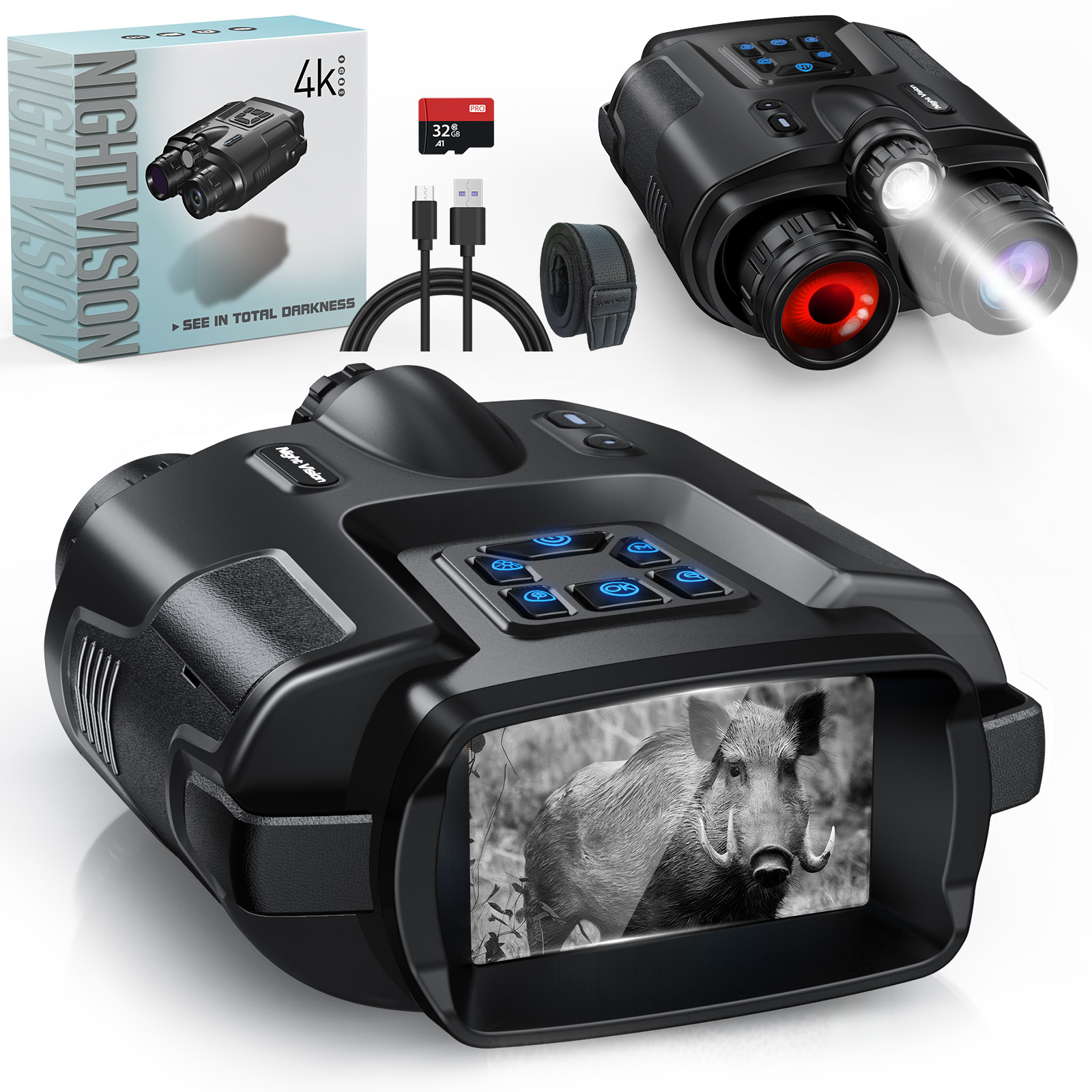 Jumelles de vision nocturne in - Night Vision Goggles Gen 3 avis et prix