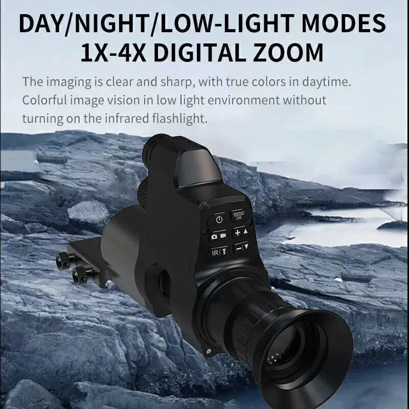 Monoculaire numérique infrarou - Night Vision Scope 4X Digital avis et prix