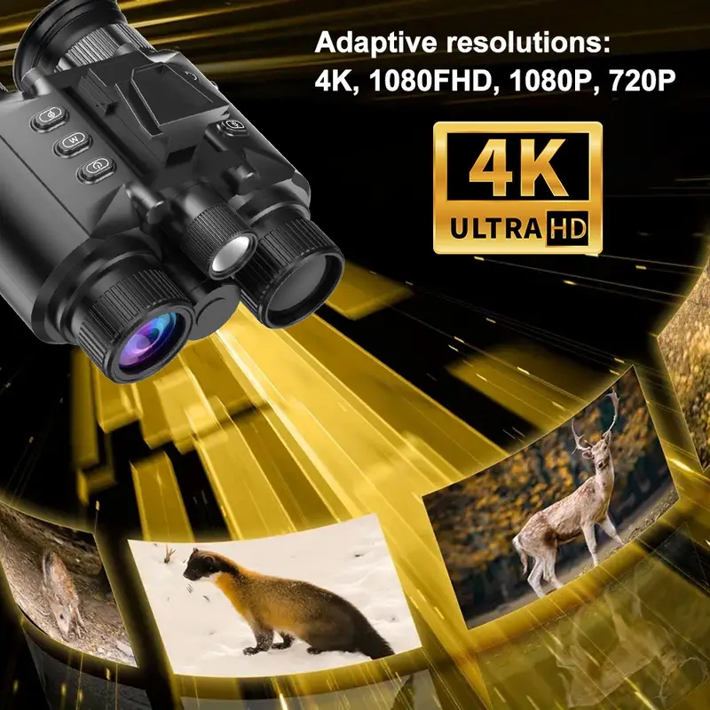 Lunettes de vision nocturne 4K - Night Vision Goggles Head Mounted avis et prix