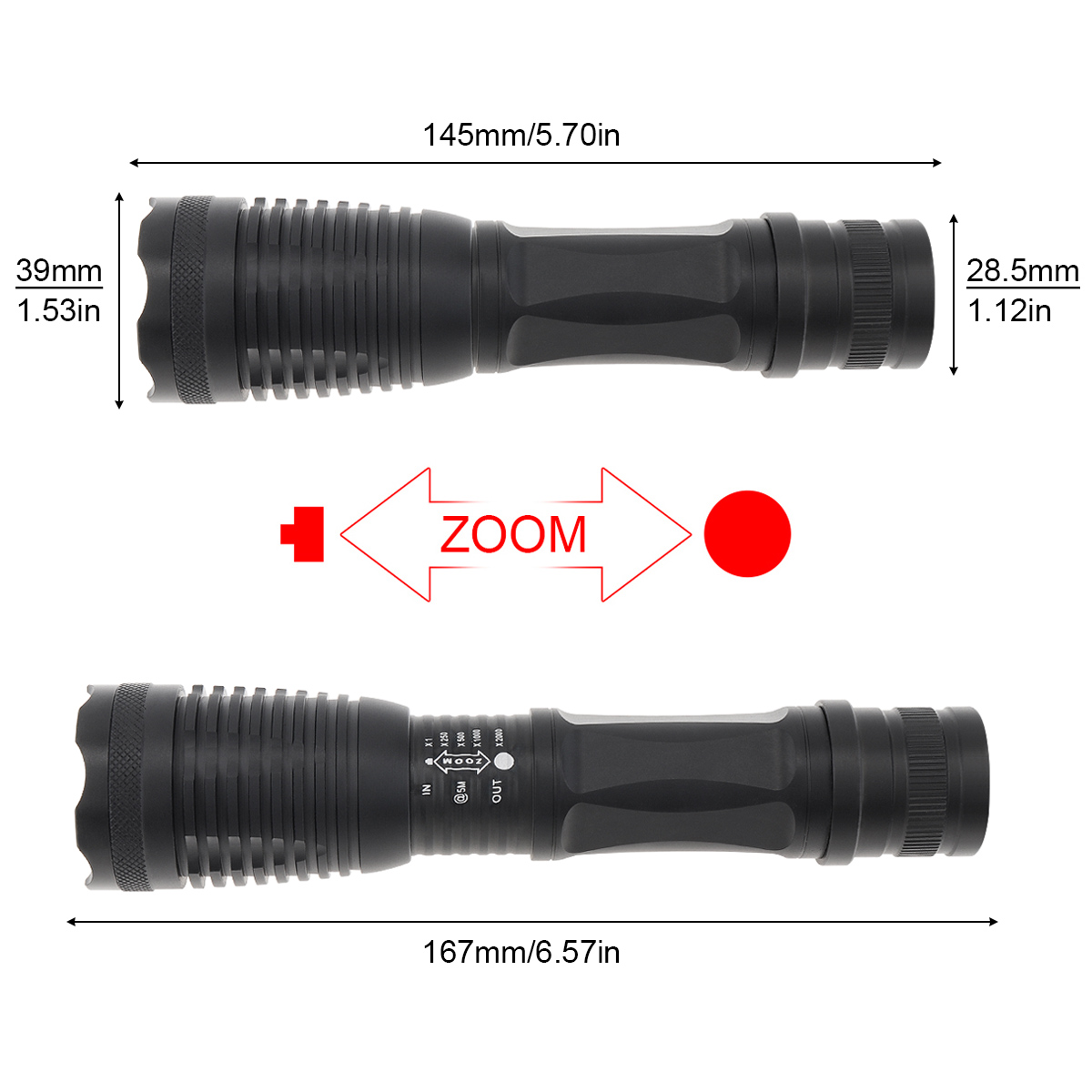 Lampe de poche infrarouge avec - Ir Illuminator 850Nm Flashlight avis et prix