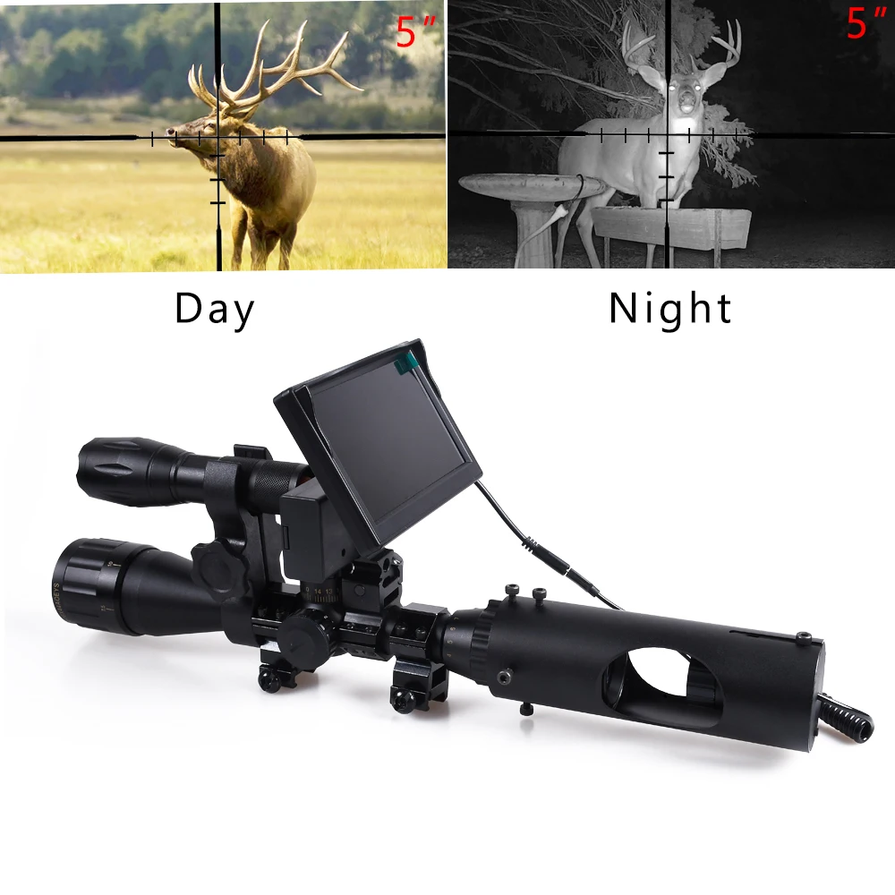 Lunette de chasse à Vision noc - Night Vision Rifle Scope Ir 850Nm avis et prix