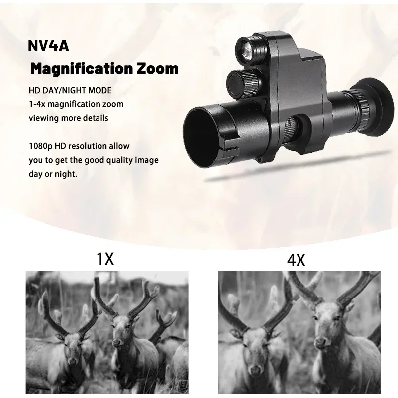 Caméra de vision nocturne numé - Night Vision Monocular 1080P avis et prix