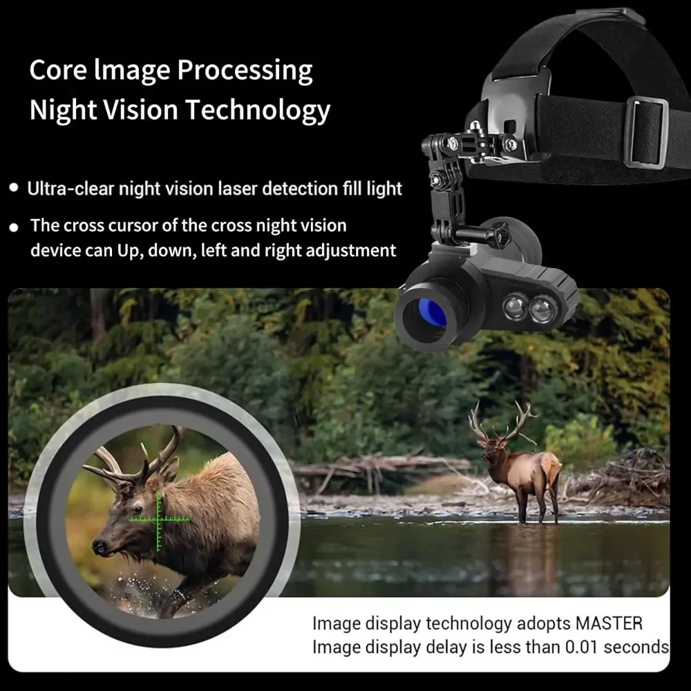 Lunettes de vision nocturne HD - Night Vision Goggles Head Mounted avis et prix