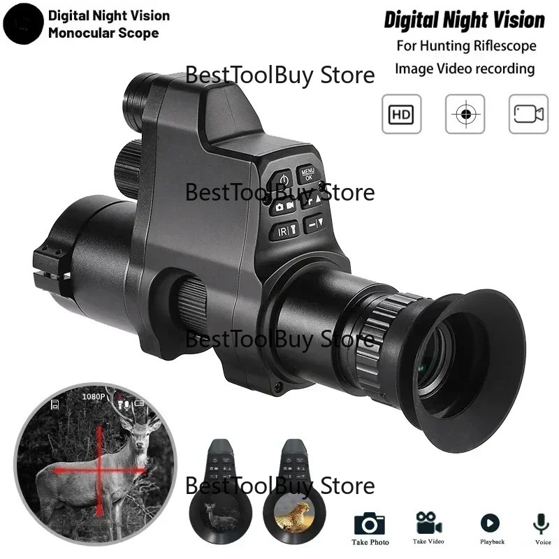 Monoculaire de vision nocturne - Night Vision Scope 4X Digital avis et prix