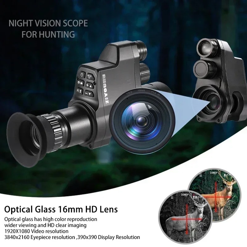 Monoculaire de vision nocturne - Night Vision Scope 4X Digital avis et prix