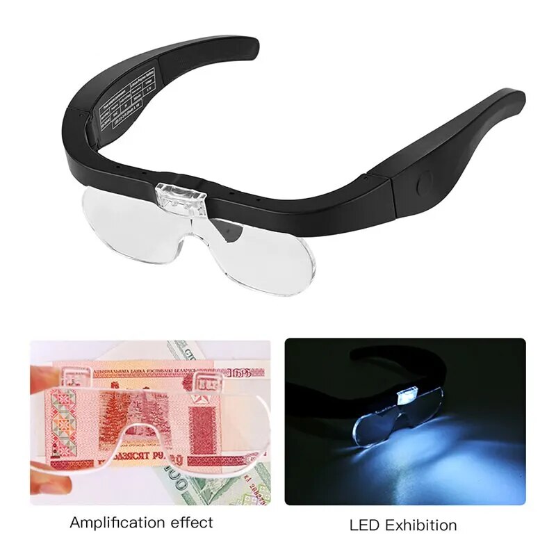 Loupes montées sur la tête ave - Night Vision Goggles Head Mounted avis et prix