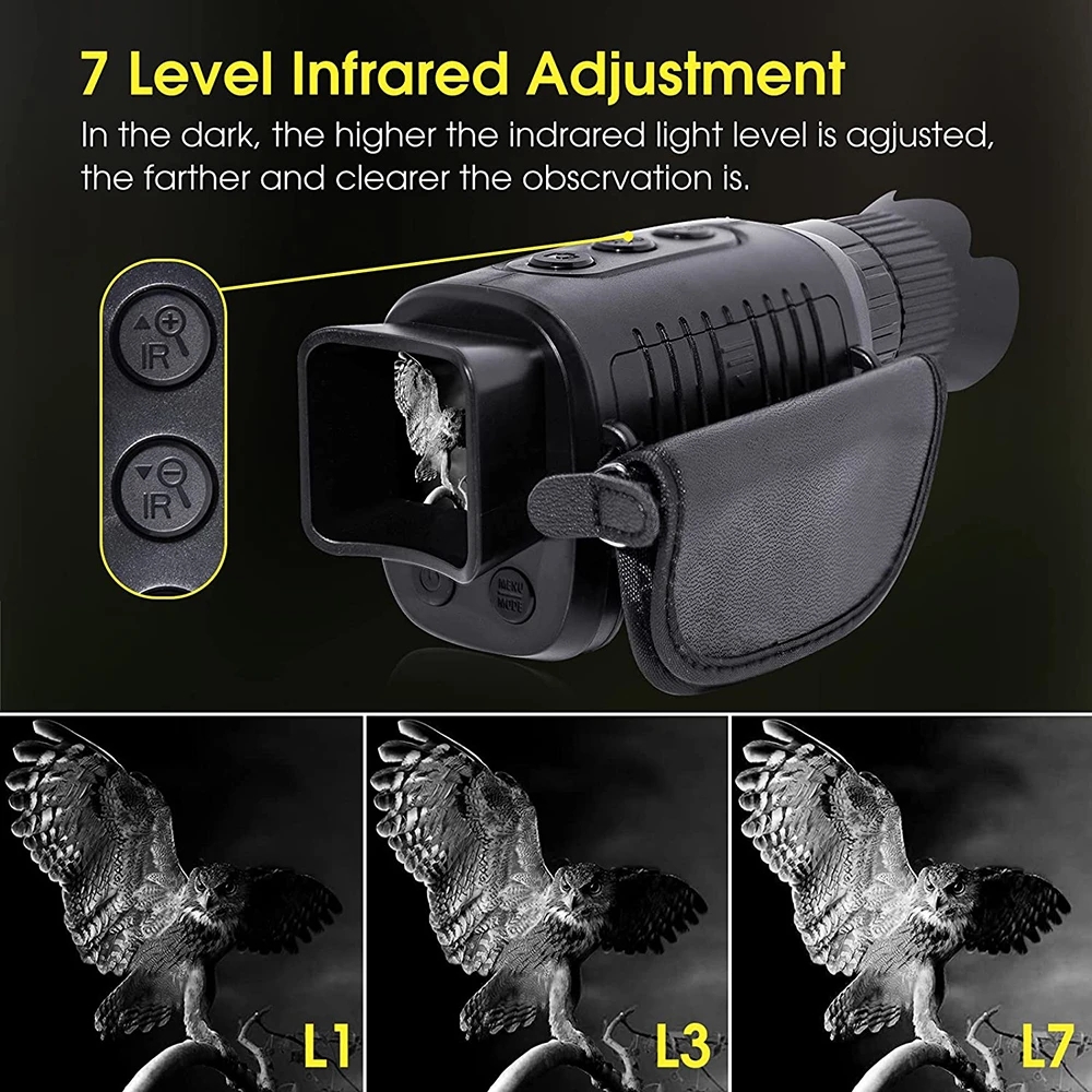 Appareil de vision nocturne mo - Night Vision Monocular 1080P avis et prix