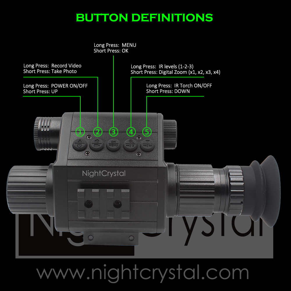 Megaorei M5 Lunette de visée n - Night Vision Rifle Scope Ir 850Nm avis et prix